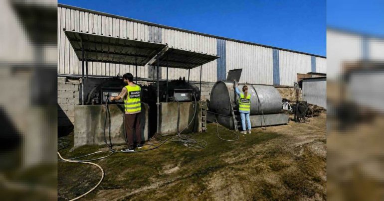 Scafati, gasolio irregolare nel piazzale: sequestrati 10mila litri, un denunciato