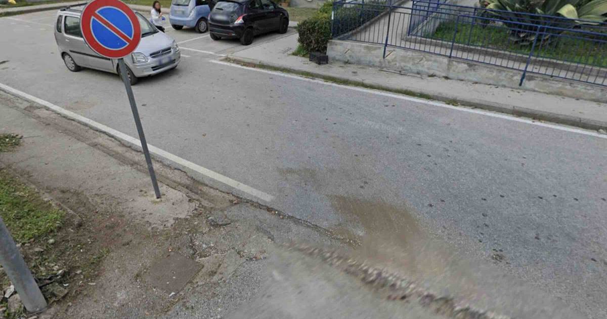 La zona dell'incidente