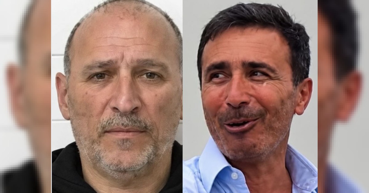 Nella foto il boss Michele Senese 'o pazzo e Antonio Moccia