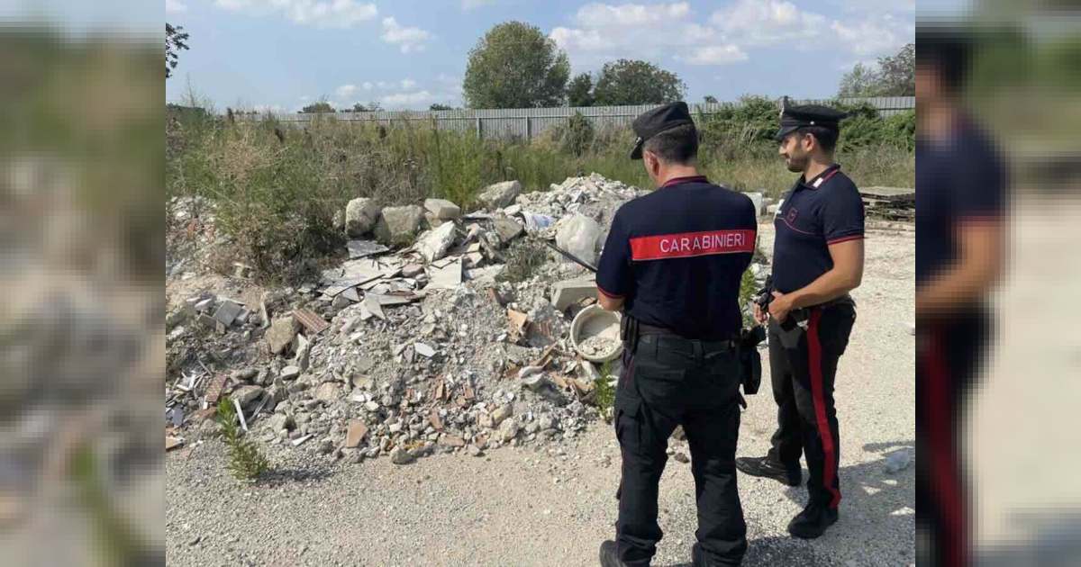 La discarica sequestrata