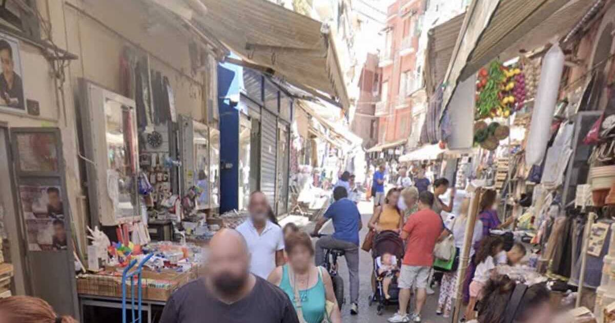 L'area mercato di Torre del Greco