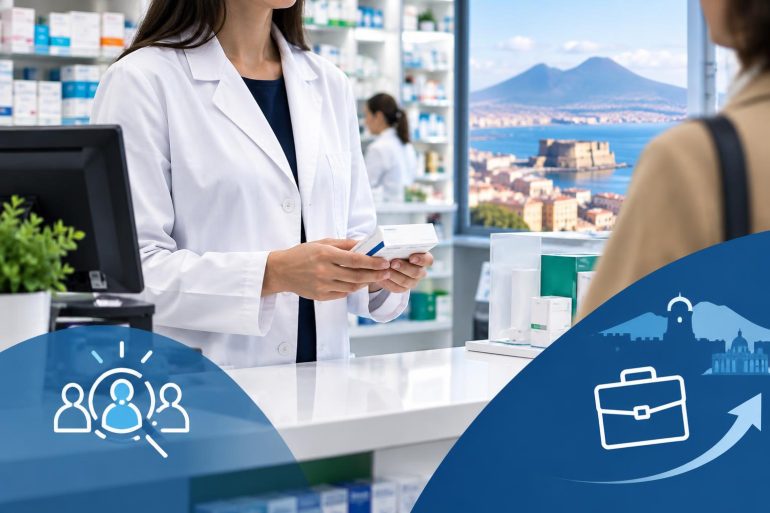 Farmacista a Napoli, assunzione a tempo indeterminato tramite Gi Group