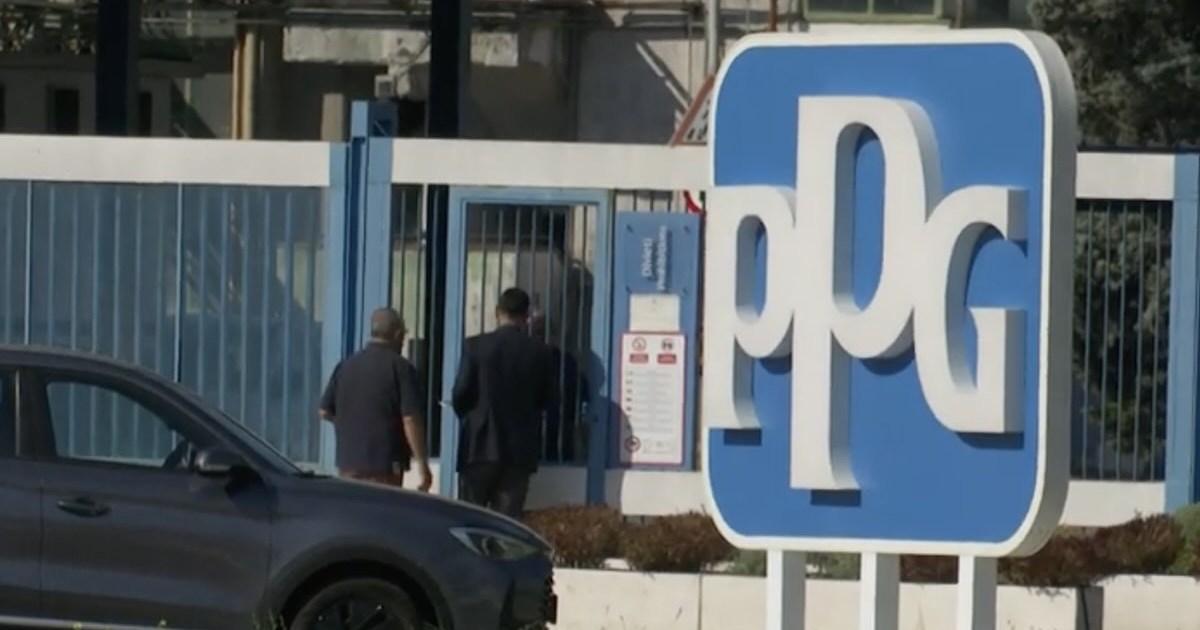 Lo stabilimento Ppg di Caivano