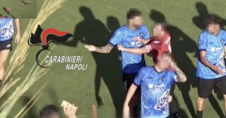Giovane arbitro ferito a Casamicciola: denunciate 12 persone