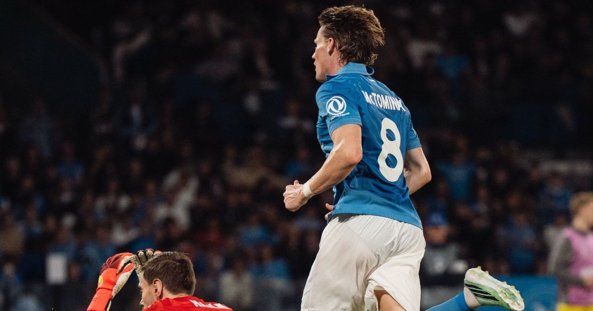 Napoli in rimonta contro Bodø/Glimt: doppietta di McTominay garantisce i primi tre punti in Champions