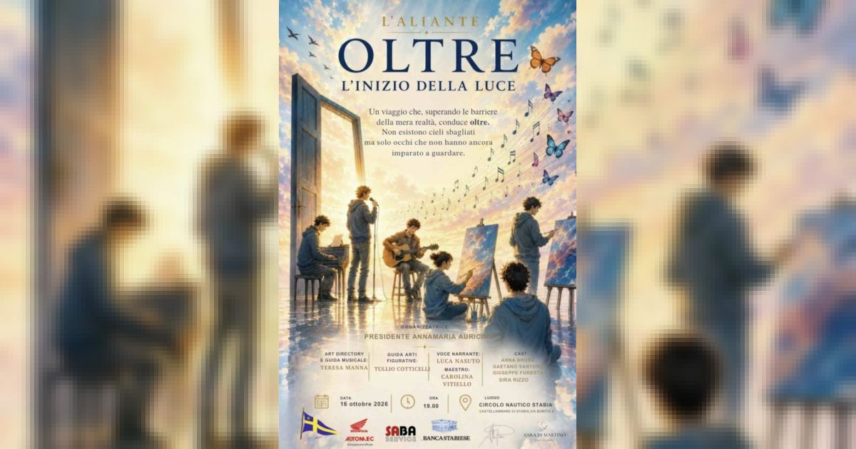 La locandina dell'iniziativa