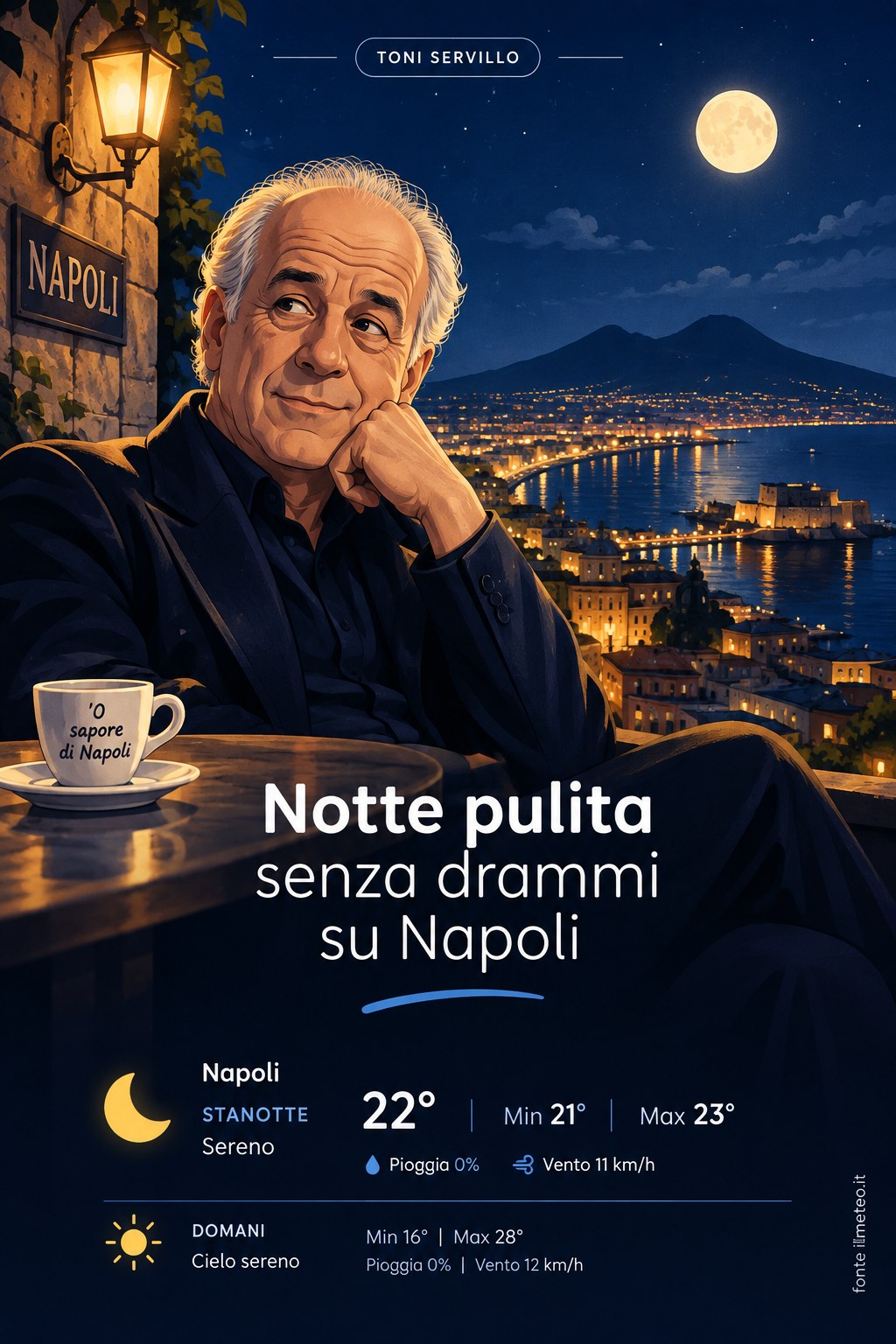 Storia meteo Napoli notte - 1 Ottobre 2026