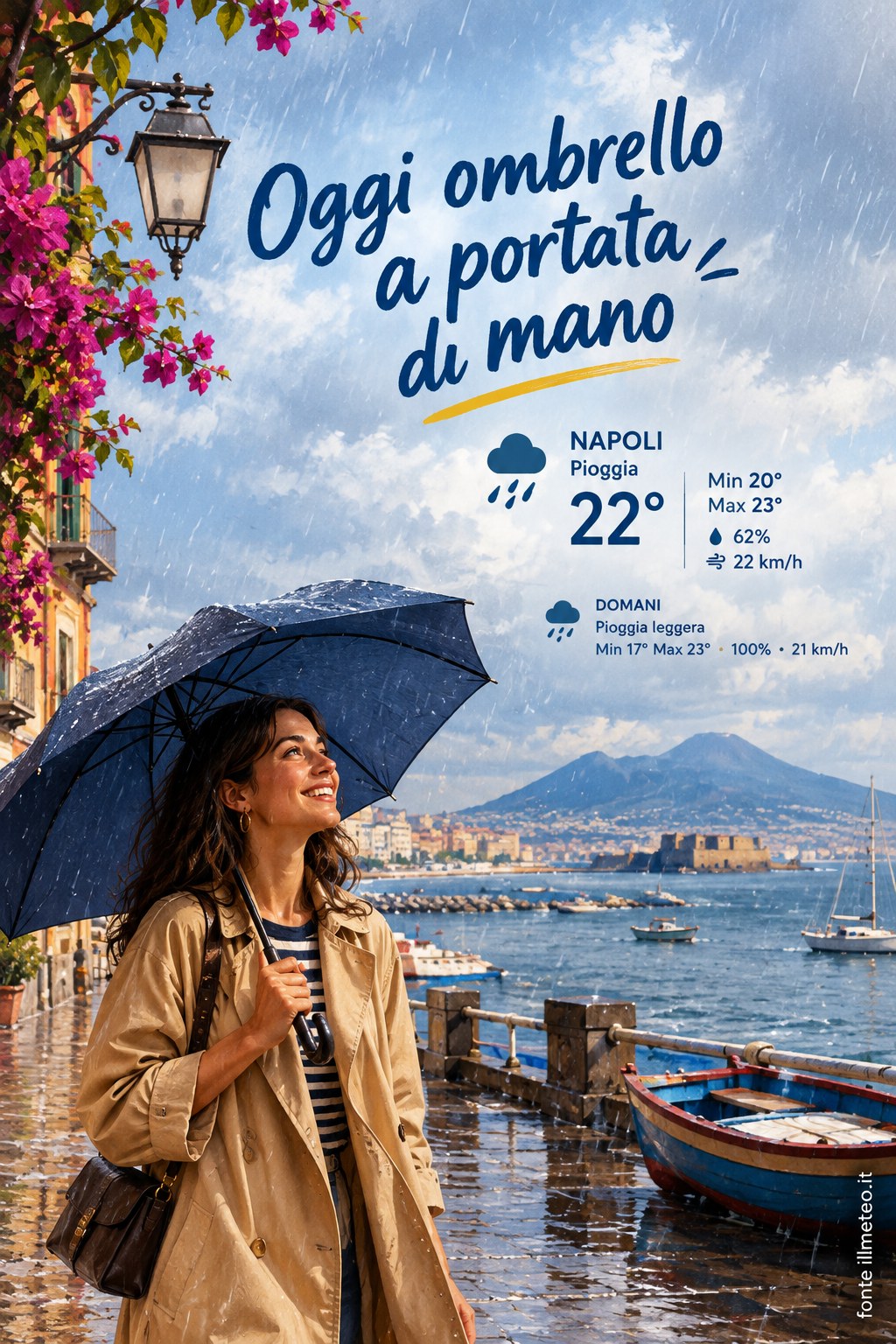 Storia meteo Napoli oggi e domani - 7 Ottobre 2026