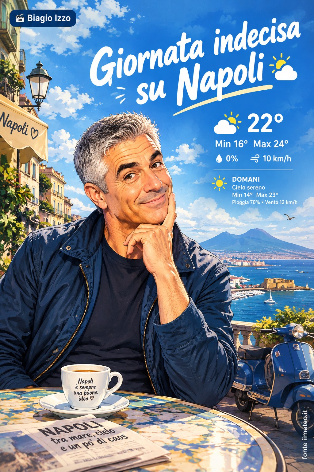 Storia meteo Napoli oggi e domani - 19 Ottobre 2026