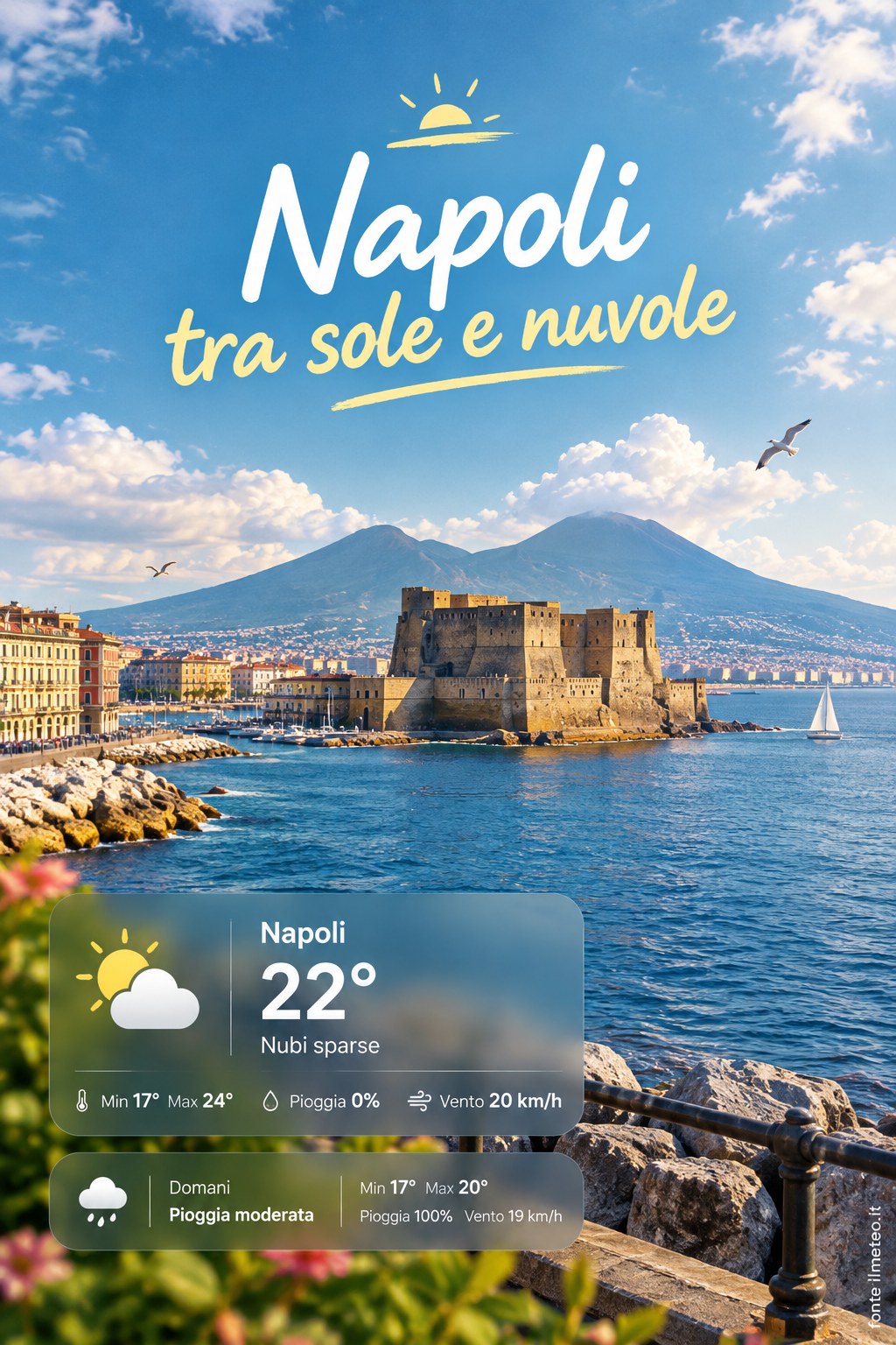 Storia meteo Napoli oggi e domani - 20 Ottobre 2026
