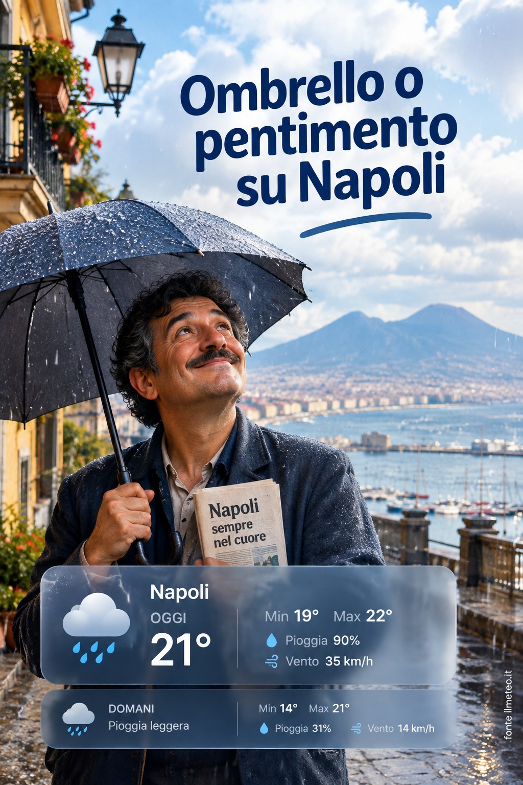 Storia meteo Napoli oggi e domani - 21 Ottobre 2026