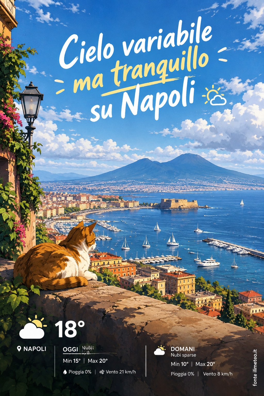 Storia meteo Napoli oggi e domani - 28 Ottobre 2026