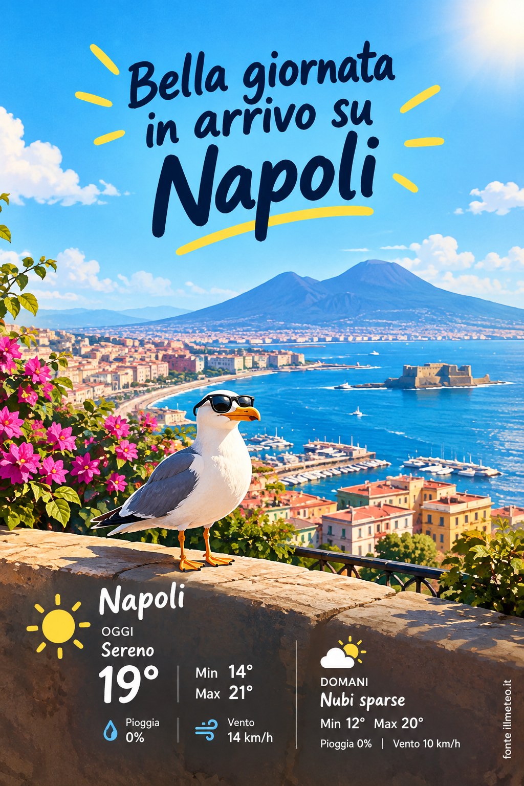 Storia meteo Napoli oggi e domani - 29 Ottobre 2026