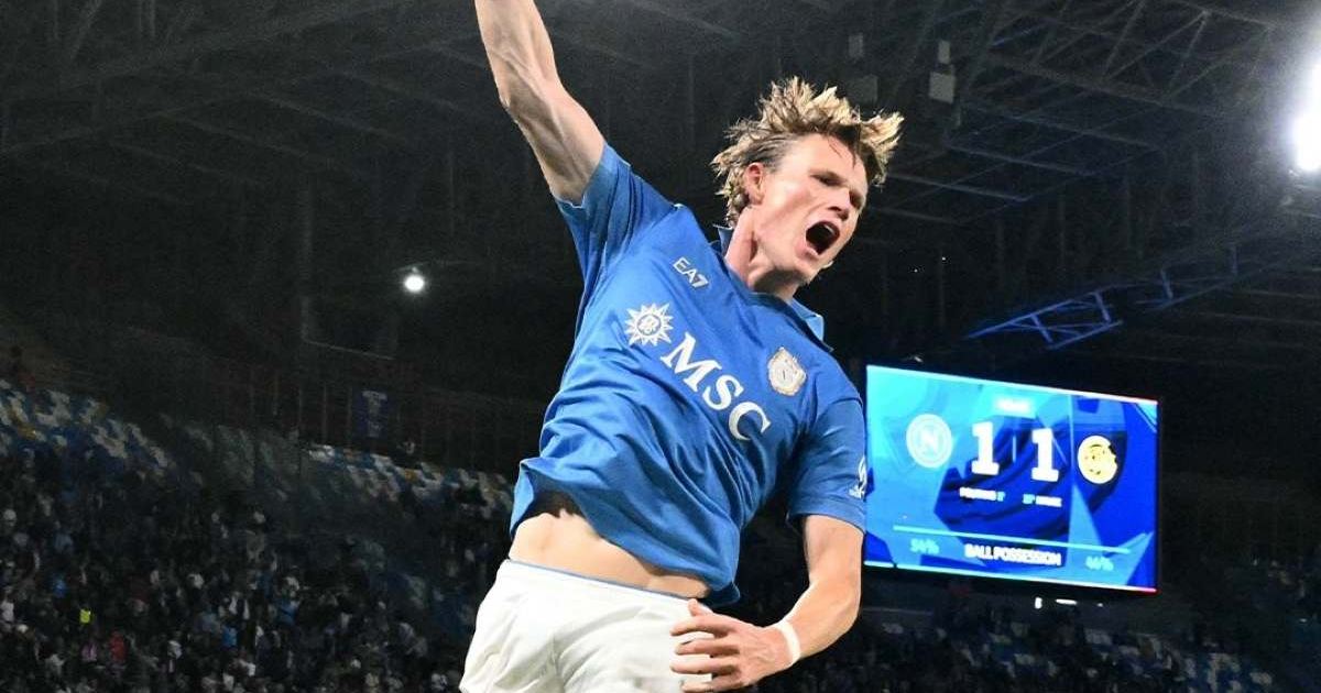 Napoli supera il Bodo Glimt 4-3: McTominay firma una doppietta e De Bruyne elogia il centrocampo azzurro