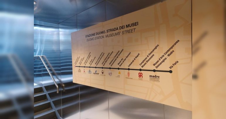 Napoli, Metro Linea 1, la stazione Duomo entra a pieno regime