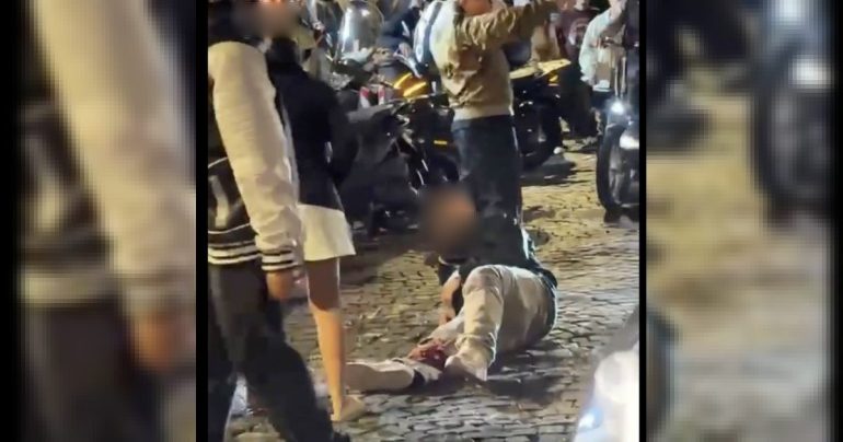 Pestaggio al Vomero, identificati otto giovanissimi. Il primario rassicura la famiglia: la gamba del padre coraggio è salva