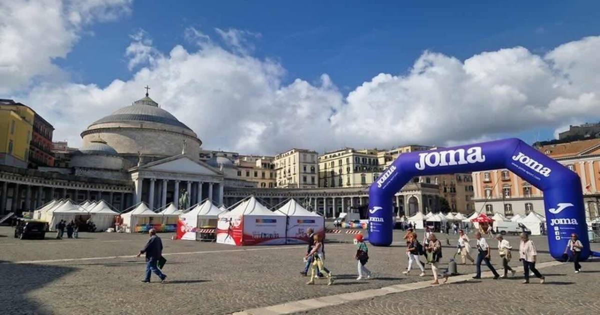 Il villaggio della Neapolis Marathon