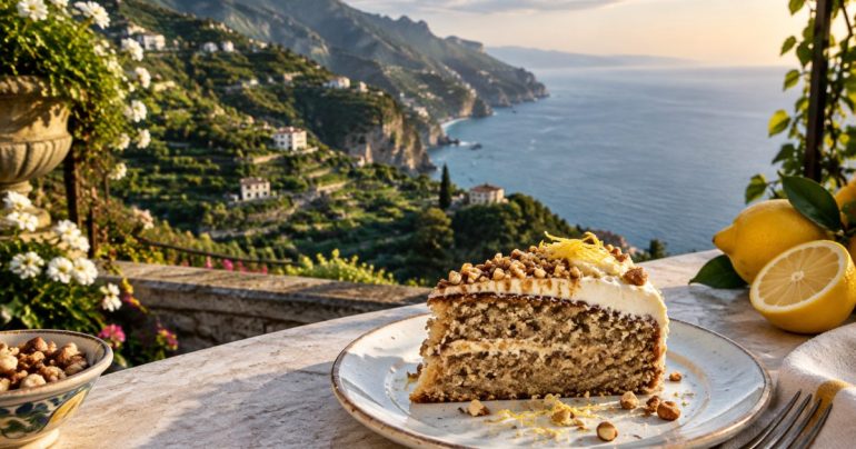 Ravello, i belvedere sulla Costiera e un dolce alle nocciole irpine