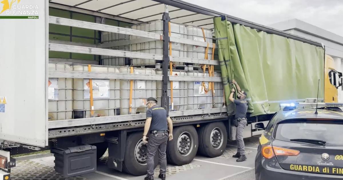 The seized truck