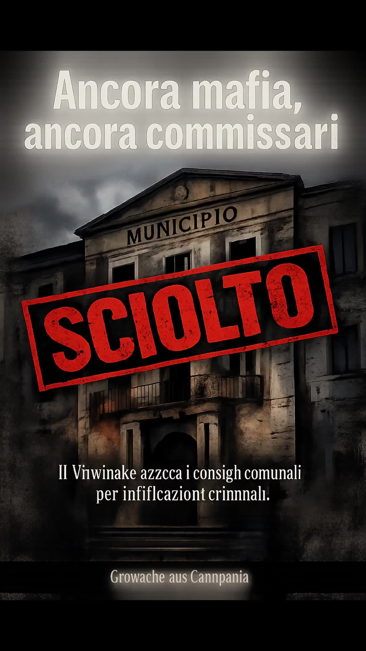 Il Viminale scioglie i Comuni di Sarno e Torre Annunziata per infiltrazioni mafiose