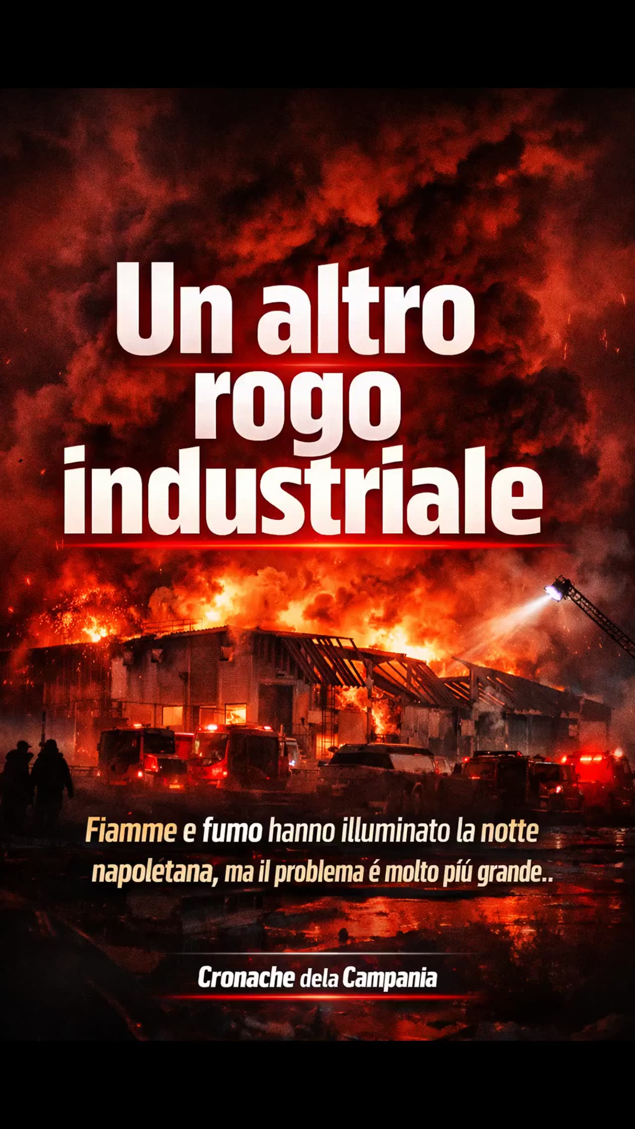 Incendio in un capannone a Poggioreale: bruciano tre grandi celle frigorifere per ortofrutta