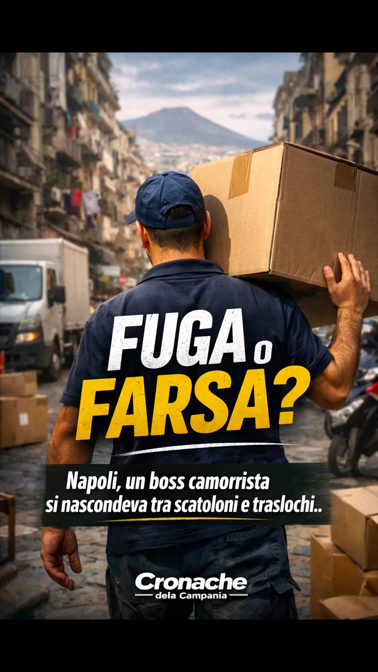 Napoli, l’ultima consegna del latitante: arrestato mentre faceva il facchino