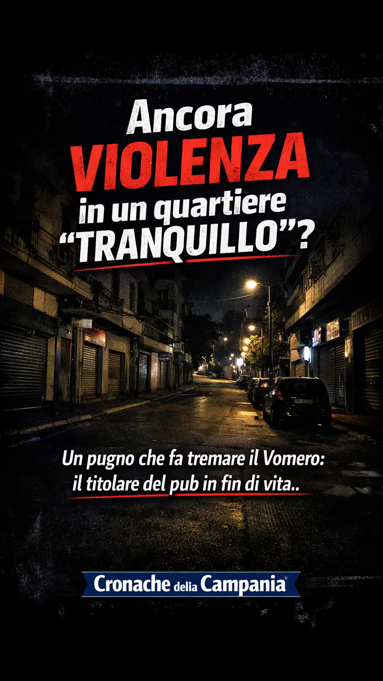 Vomero, aggredito il titolare del «The Queen»: è in fin di vita