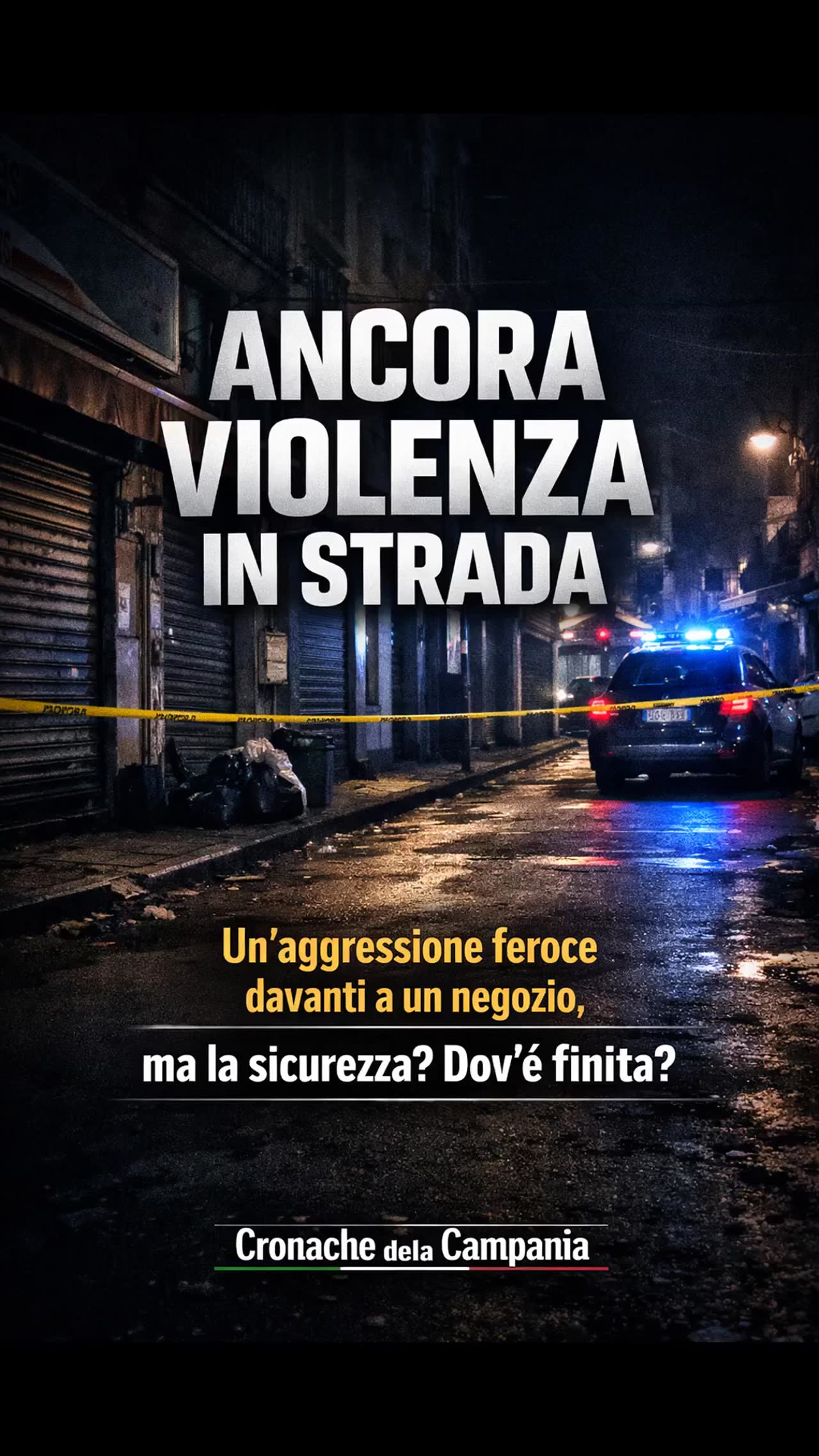Casoria, 38enne accoltellato con sette fendenti davanti a un negozio