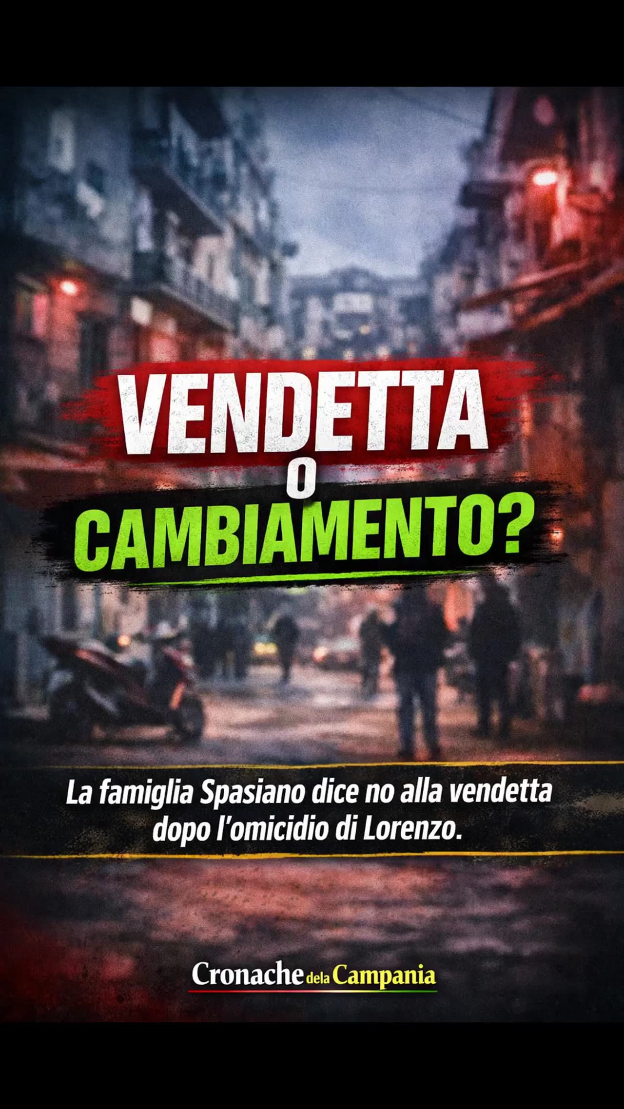 Miano, il dolore della famiglia Spasiano: «Niente vendetta, la morte di Lorenzo sia l’inizio del cambiamento»