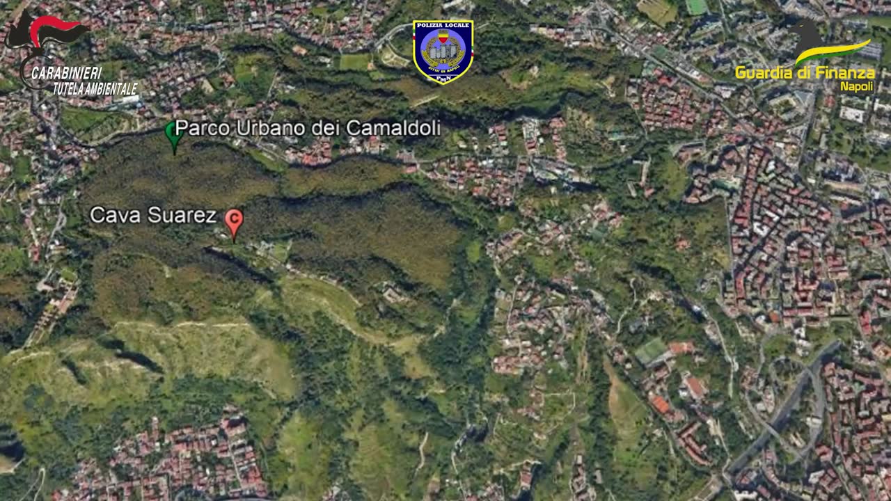 Napoli, discarica abusiva in area protetta dei Camaldoli, scatta il sequestro